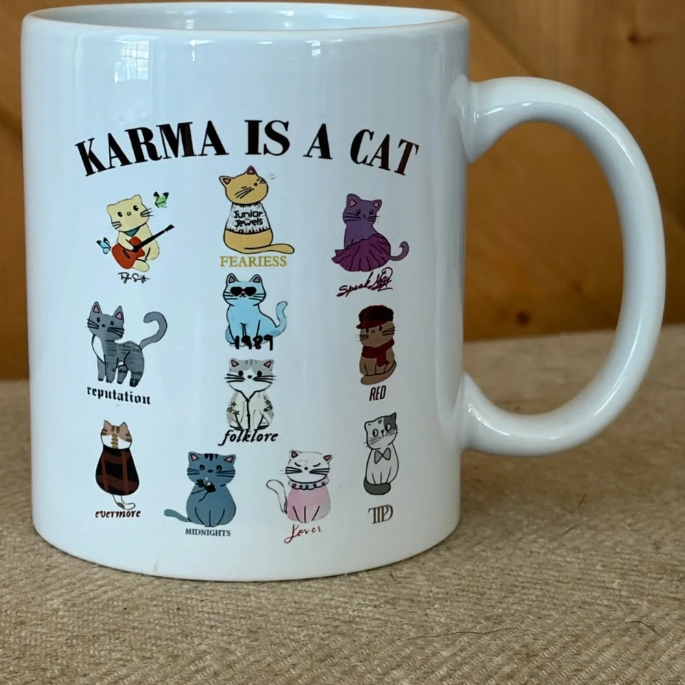 NWT Karma is a Cat Mug